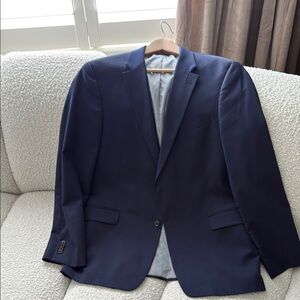 Tommy Hilfiger Blue Sport Coat with Notch Lapel